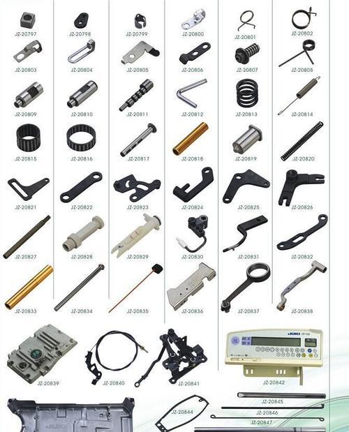 重機juki電腦平車9000工業縫紉機零配件236-0060商品大圖